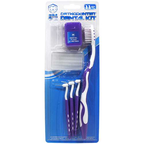 Orthodontist Dental Kit 11 Piece Set Purple