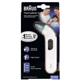 Braun ThermoScan 3 Ear Thermometer IRT3030