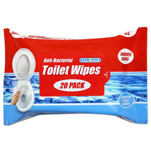 1st Aid AntiBacterial Toilet Wipes 20 Pack ExpressChemist.co.uk