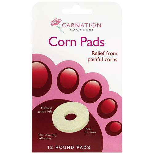 Carnation Footcare 12 Round Corn Pads