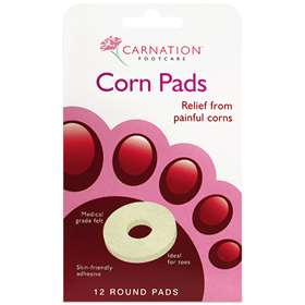 Carnation Round Corn Pads 12