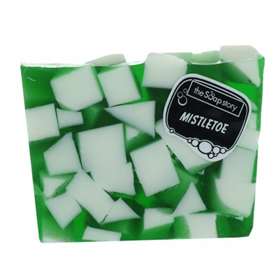 The Soap Story Mistletoe Soap Slice 120g