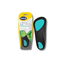 Scholl Arch Pain Relief Insoles - Small