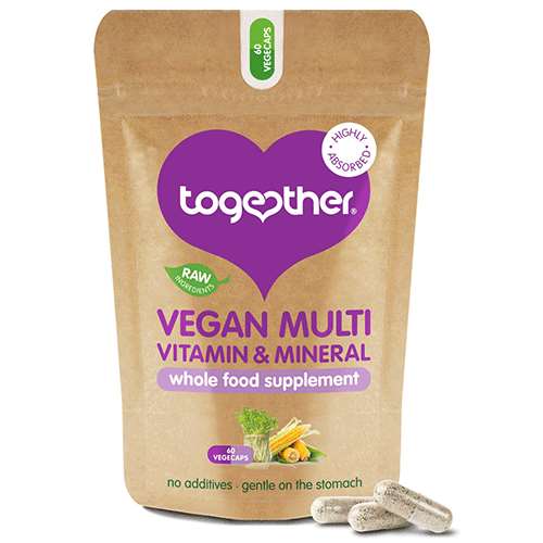 Together Vegan Multi Vitamin and Mineral Vegecaps 60