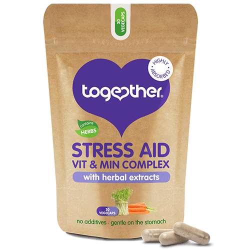 Together Health Stress Aid Vitamin and Mineral Complex Vegecaps 30