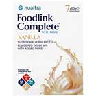 Nualtra Foodlink Complete With Fibre Vanilla 7x63g Servings