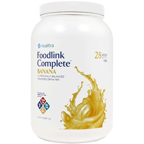 Nualtra Foodlink Complete Banana 28x57g Servings