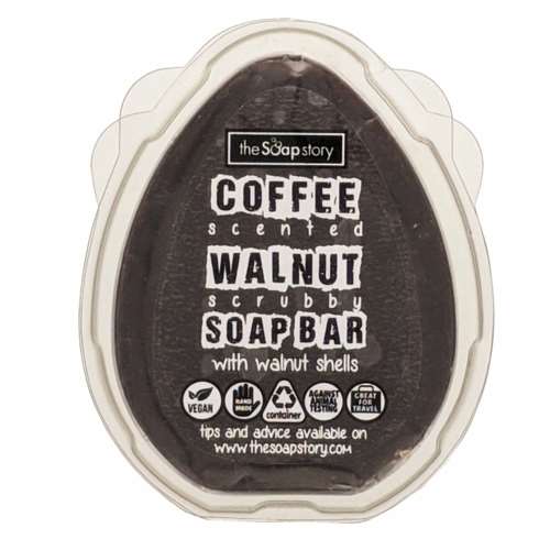 The Soap Story Walnut Scrubby Soap Bar 100g