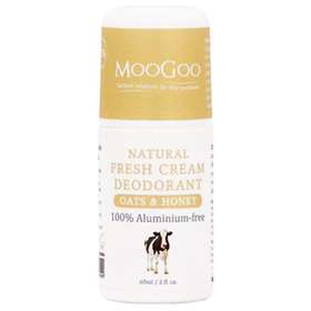 MooGoo Fresh Cream Oats & Honey Deodorant 60ml