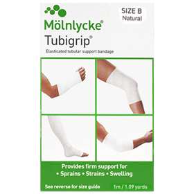 Tubigrip Support Bandage Size B in Natural 1m (1520)