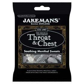 Jakemans Original Throat & Chest Soothing Menthol Sweets 100g