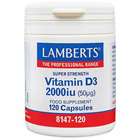 Lamberts Vitamin D3 2000iu (50µg) Capsules (120)
