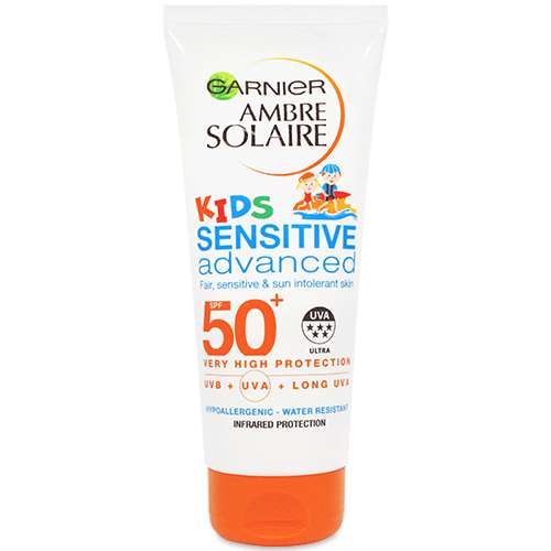 Ambre Solaire Kids Sensitive Advanced SPF50plus Sun Cream 200ml