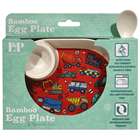 Bamboo Egg Plate & Spoon Vehicles