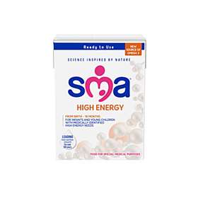 SMA High Energy Ready To Use Formula  Birth-18 Months 200ml