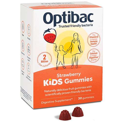 Optibac Strawberry Kids Gummies 30