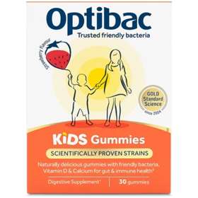 Optibac Strawberry Kids Gummies 30