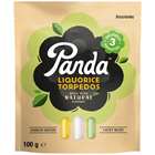 Panda Liquorice Torpedos 100g