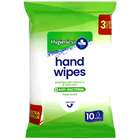 Hygienics Anti-Bacterial Fresh Scent Hand Wipes 3x10 Pack