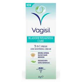 Vagisil Bladder Weakness Care 2 in 1 Fresh and Soothing Cream 30g
