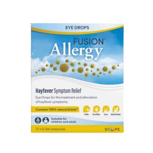 Fusion Allergy Eye Drops 15 x 0.5ml Ampoules