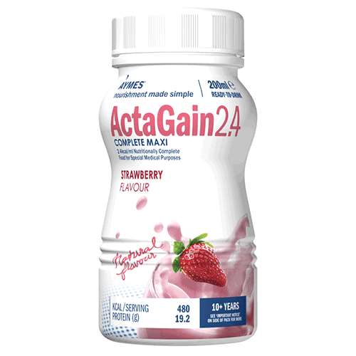 Click to view product details and reviews for Aymes Actagain 24 Complete Maxi Strawberry 200ml.