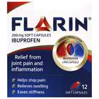 Flarin 200mg Lipid Formulated Ibuprofen Soft Capsules 12