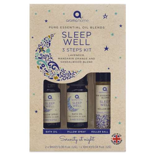 Aroma Home Sleep Well Essential Oil Blends Set