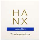 HANX Large Condoms 3 Pack