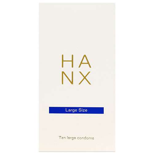 HANX Large Condoms 10 Pack
