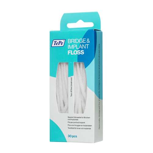 TePe Bridge & Implant Floss 30pcs