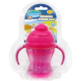Griptight Weaning Straw Cup Pink