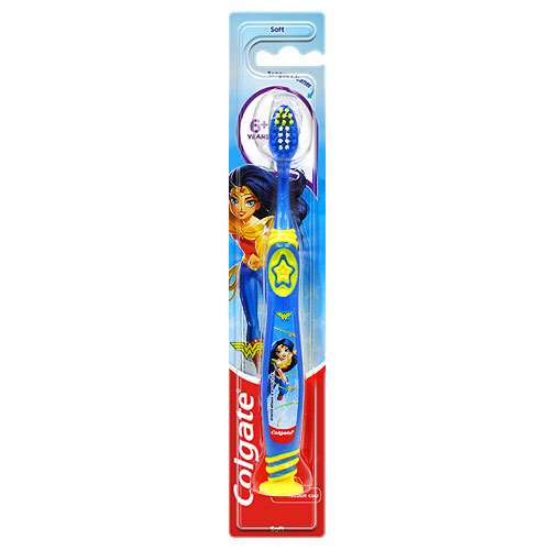 Colgate Junior Toothbrush 6y plus - Wonder Woman