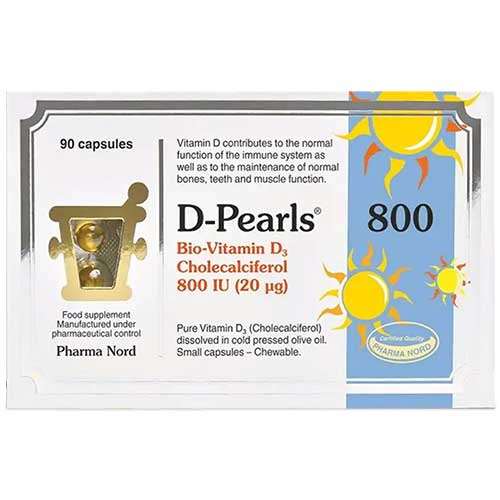 Pharma Nord Bio-Vitamin D3 D-Pearls 800iu 90 Capsules