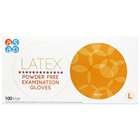 Latex Powder Free Examination Gloves Large  100 (ASAP)