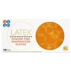  Latex Powder Free Examination Gloves Extra Large 100  (ASAP)