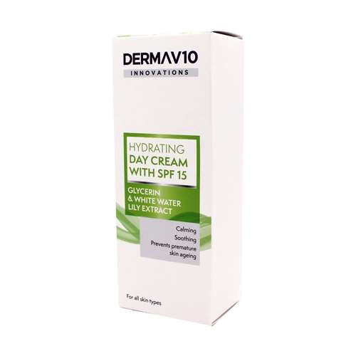 Derma V10 Hydrating Day Cream SPF 15 50ml