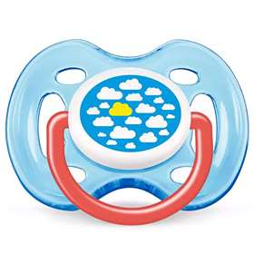 Avent Freeflow Orthodontic Soother 0-6m - Blue Sky