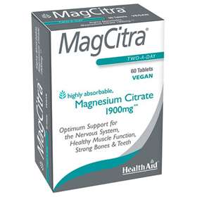 HealthAid MagCitra 60 Tablets