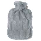 Hugo Frosch Hot Water Bottle Fluff Grey