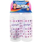 Griptight 0+ Months Feeding Bottles Twin Pack - Pink