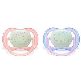 Avent Ultra Air Soothers 0-6m - Night