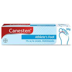 Canesten Athletes Foot 1 percent Cream 30g