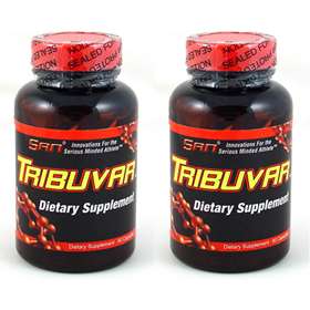 Tribuvar (Bulgarian Tribulus Terrestris) by SAN Nutrition (2 bottles)