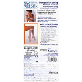 DermaSilk Knee Length Undersocks