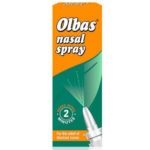 Click to view product details and reviews for Olbas Nasal Spray 20ml.