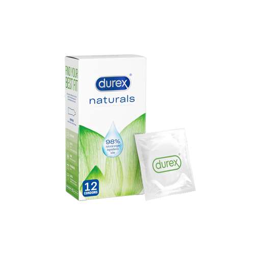 Durex Naturals Condoms 12