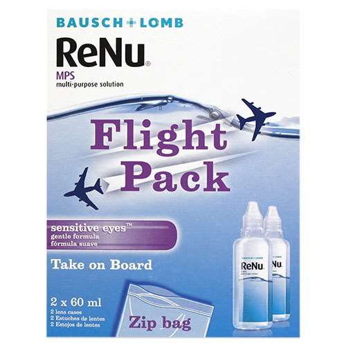 ReNu Multi-Purpose Solution Flight Pack 2x60ml