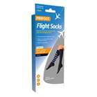 ProFoot Flight Socks Ribbed Black UK Size 8-11
