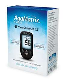 AgaMatrix WaveSense Jazz Blood Glucose Monitoring System